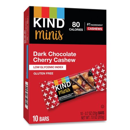 Kind Minis, Dark Chocolate Cherry Cashew, 0.7 oz, PK10 27962